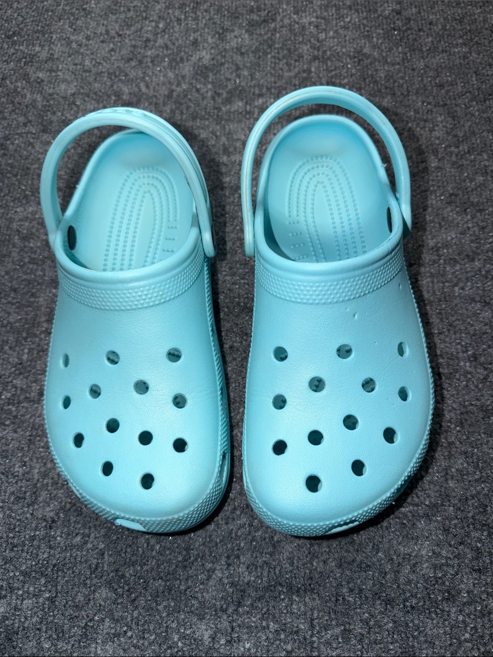 CROCS Classic Light Blue Slip-On Clogs